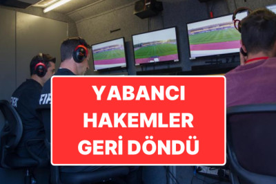 TFF’den Karar: Süper Lig’e Yabancı VAR Hakemleri Yeniden Geliyor