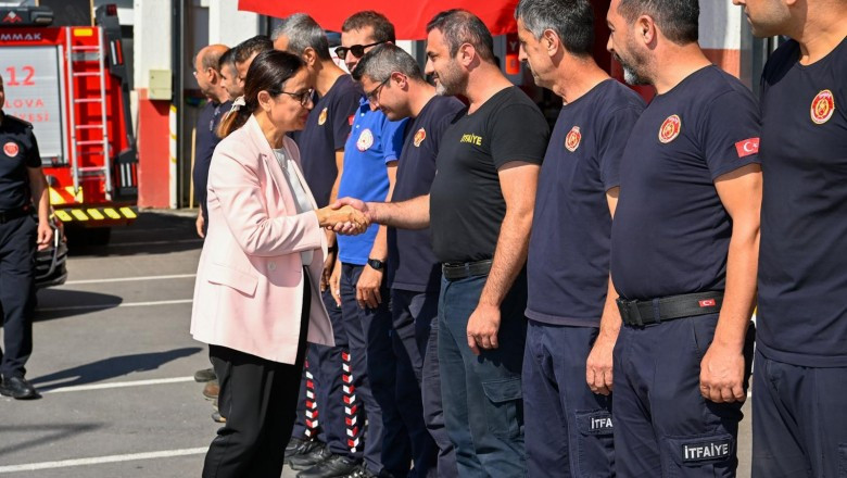 VALİ KAYA'DAN İTFAİYE HAFTASI KUTLAMASI