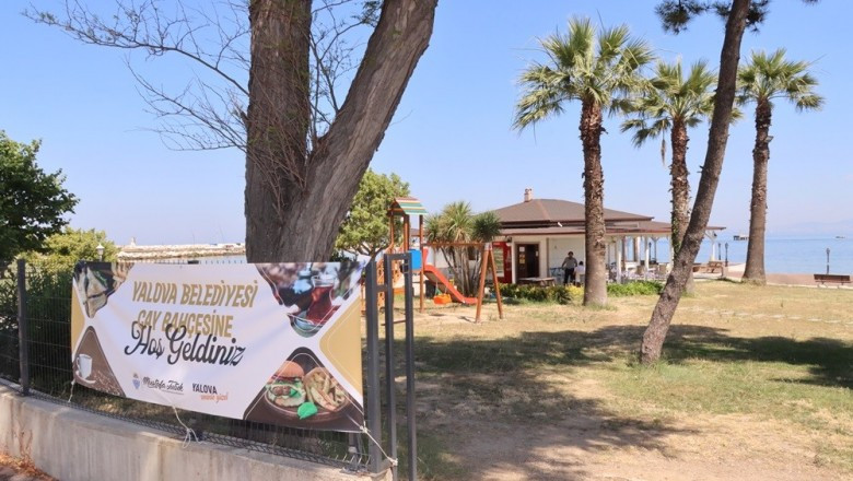 YALOVA BELEDİYESİ ÇAY BAHÇESİNE İLGİ HER GEÇEN GÜN ARTIYOR