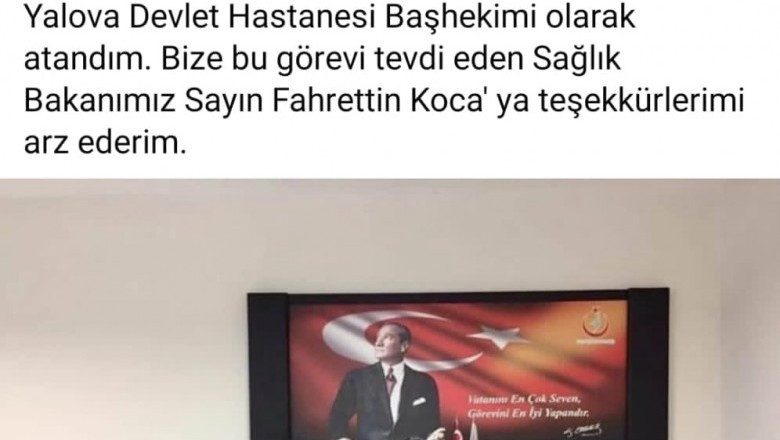 Yalova Devlet Hastanesi Başhekimliğine Hasan Ergenç Atandı