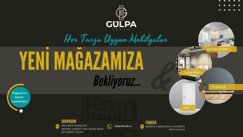 Yalova Gülpa Mobilya: Özel Mobilya Tasarımlarında Yaratıcılığın Zirvesi