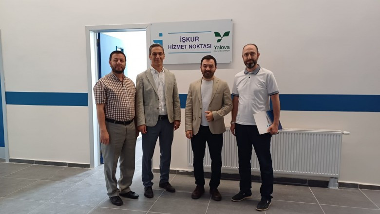 YALOVA MAKİNE İHTİSAS OSB İÇİNDE   İŞKUR HİZMET NOKTASI AÇILDI