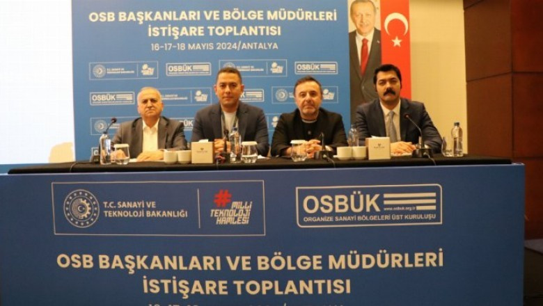 Yalova Makine İhtisas OSB Yönetim Kurulu Başkanı Direnç Özdemir, OSB Başkanları Toplantısı’na katıldı