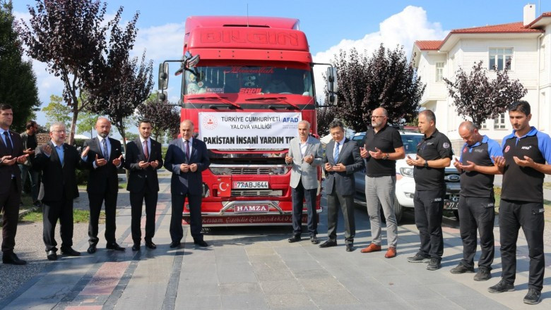 YALOVA'DAN PAKİSTANA YARDIM ELİ