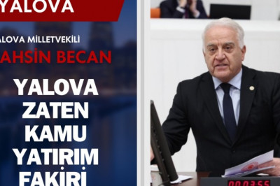 YALOVA'NIN EN ETKİLİ VEKİLİ TAHSİN BECAN AÇTI AĞZINI YUMDU GÖZÜNÜ