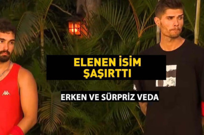 Survivor kim elendi? Barış'tan erken veda! 8 Ocak 2025 Survivor'dan giden isim!