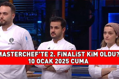 MASTERCHEF 2. FİNALİST 10 OCAK 2025: MasterChef'te 2. finalist kim oldu, hangi yarışmacı? Semih, Eda, Kerem...