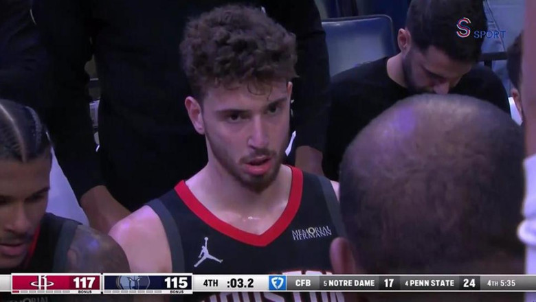 NBA'de Alperen Şengün'e İzmir marşlı kutlama | Video Haber