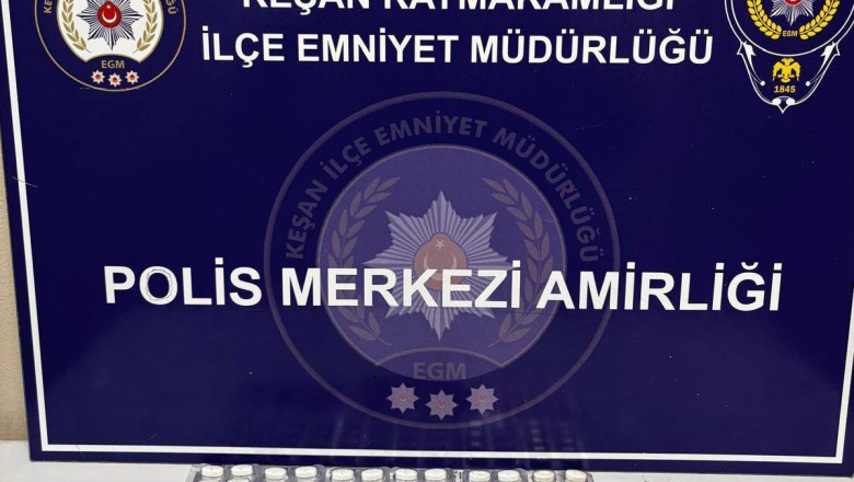 Keşan’da polisten şok uygulama