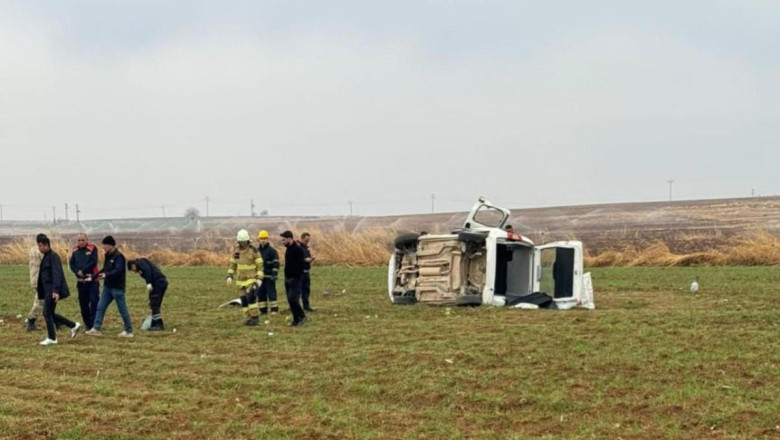 Mardin'de feci kaza! 2 ölü, 4 yaralı...