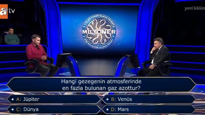 Hangi gezegenin atmosferinde en fazla bulunan gaz azottur?