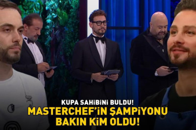 MASTERCHEF 2024 ŞAMPİYONU BAKIN KİM OLDU! Onur ve Kerem hünerlerini sergiledi! Kupa sahibini buldu