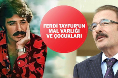 FERDİ TAYFUR'UN MAL VARLIĞI, SERVETİ: Ferdi Tayfur'un mirası kime kalacak? Ferdi Tayfur'un çocukları!