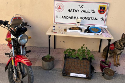 Hatay’da gerçekleştirilen operasyonda uyuşturucu ve silah ele geçirildi