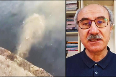‘Denize akan atık su’ iddiası! Çamur rengine döndü!