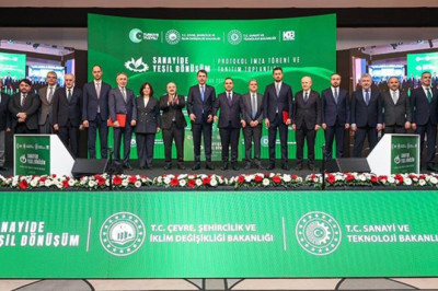 İki bakanlık arasında 'Sanayide Yeşil Dönüşüm' protokolü