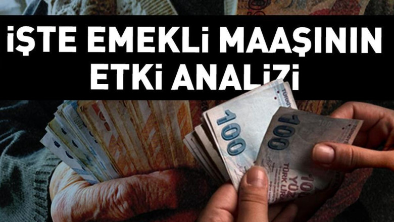 En düşük emekli aylığı 14 BİN 469 TL: Plan Bütçe Komisyonu'nda etki analizi paylaşıldı