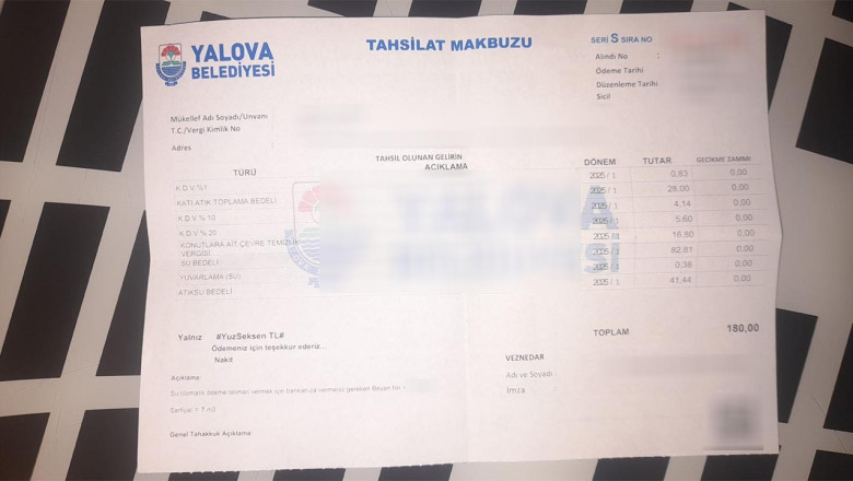 Yalova Belediyesi'nden Suya %110 Zam!