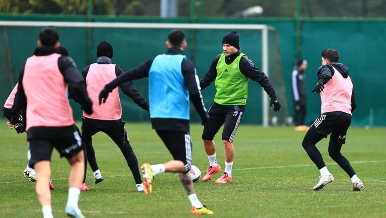 Beşiktaş, Samsunspor maçı hazırlıklarını sürdürdü