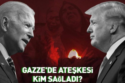 Gazze'de ateşkesi kim sağladı? Biden ve Trump paylaşamadı! | SON DAKİKA GAZZE HABERLERİ