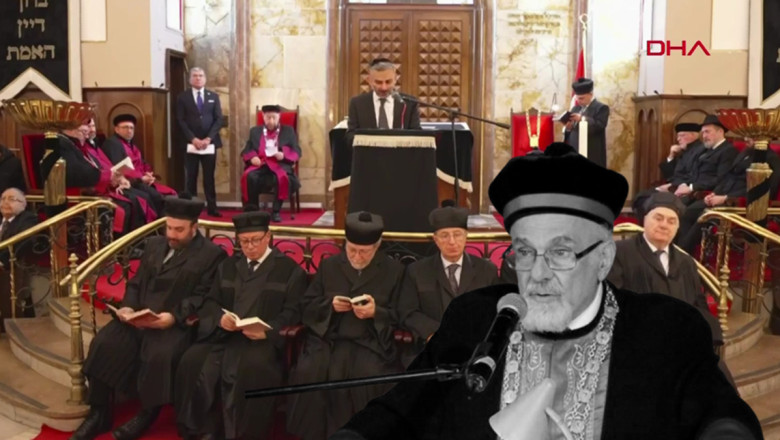 Hahambaşı Haleva'ya Veda Ediliyor | Son Dakika