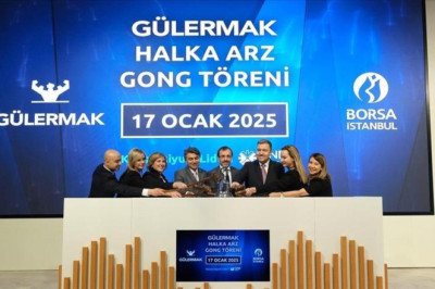 Gülermak, Borsa İstanbul'da işlem görmeye başladı