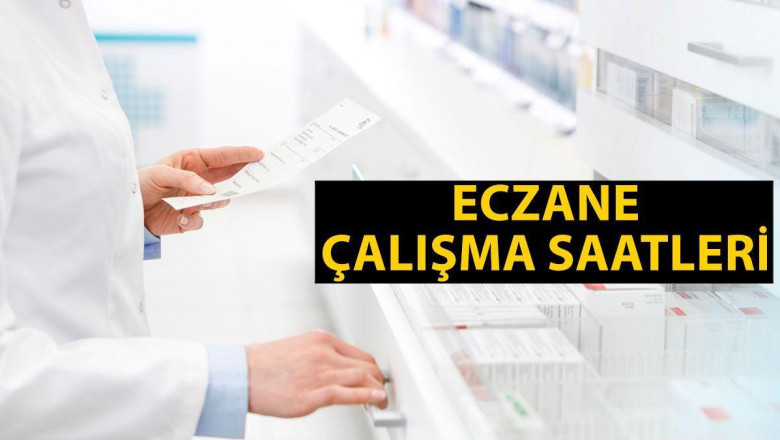 Eczane hafta içi ve hafta sonu çalışma saatleri 2025: Eczaneler kaçta açılıyor, kaçta kapanıyor?