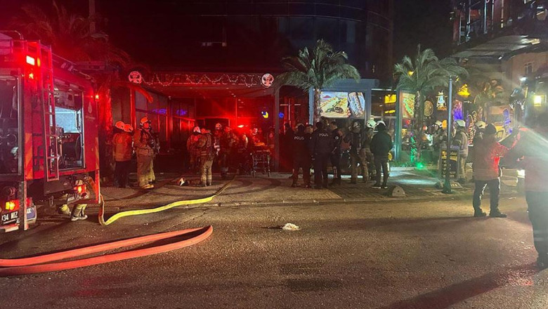 İstanbul Ataşehir'de 3 katlı otelde yangın: 3'ü ağır, 5 yaralı