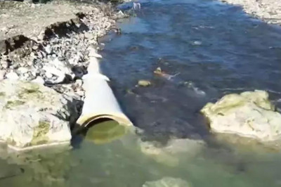 Melen Deresi'ne lağım suyu karıştığı iddiası!