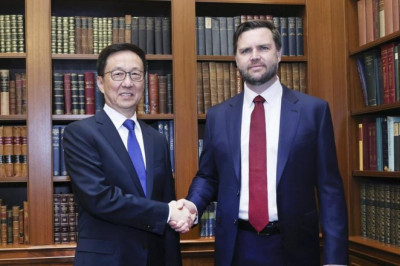 Çin Devlet Başkanı Yardımcısı Han, Trump'ın yemin töreni öncesi ABD'de! Vance ve Musk ile görüştü...