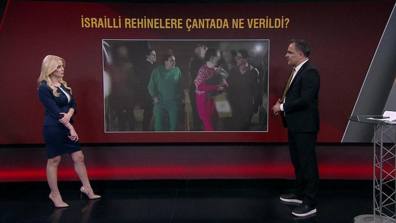 Hamas serbest bırakılan 3 rehineye çanta verdi… O çantalarda ne vardı?