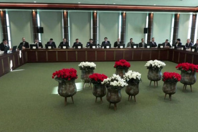 Türk Devletleri Heyeti Ankara'da