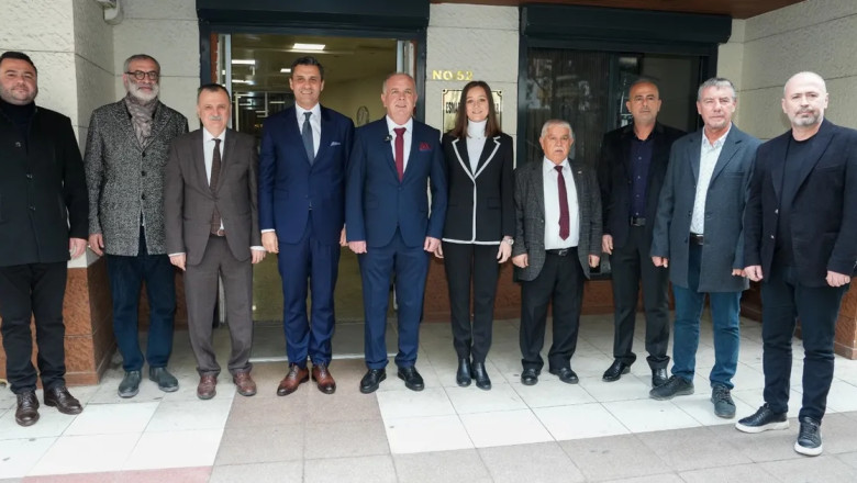 Manisa'da belediye başkanlarından MESKOP'a ziyaret