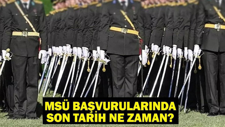 MSÜ Başvuruları Ne Zaman Bitiyor? 2025 MSÜ Başvuru Tarihleri Neler? Milli Savunma Üniversitesi Sınav Tarihi ve Başvuru Ücretleri