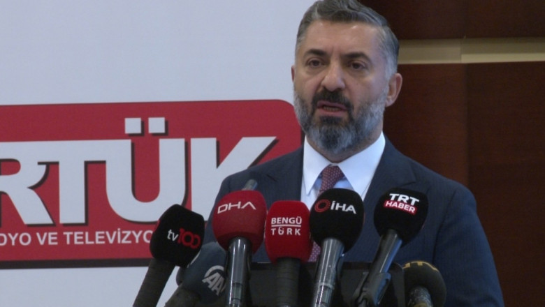 RTÜK Başkanı Şahin'den otel yangını ile ilgili uyarı geldi