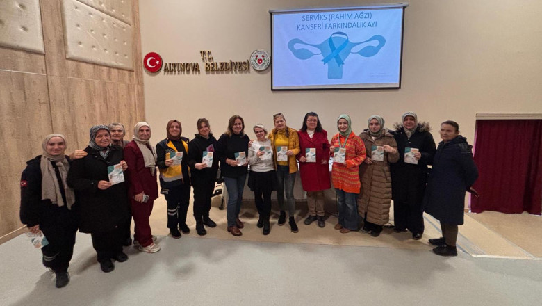 Altınova’da Kanser Eğitimi Verildi