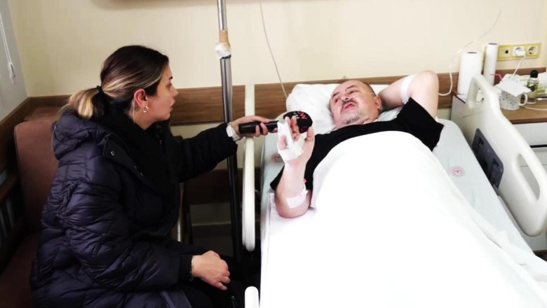 Bolu’daki yangından kurtulan otel çalışanı CNN TÜRK'te: ÇARŞAFLARI BAĞLAYARAK HAYATA TUTUNDU!