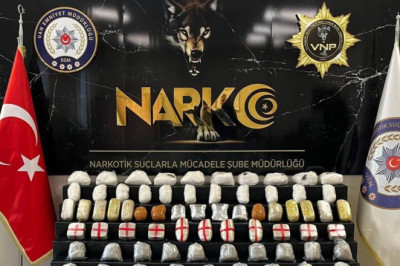 Van'da 41 kilo 700 gram uyuşturucu ele geçirildi: 1 gözaltı