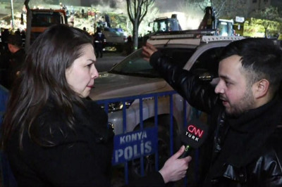 Konya'da çöken binadan yaşayan kişi olay anını anlattı | Video Haber