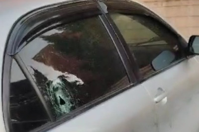 Gaziantep'te Suriye'den gelen yorgun mermi araca isabet etti