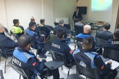 Zabıta Memurları Bilgilendirildi!