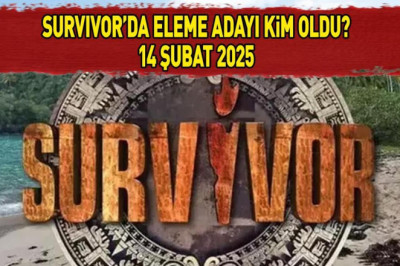 SURVIVOR ELEME ADAYI 14 ŞUBAT 2025 | Survivor'da eleme adayı kim oldu, dokunulmazlığı hangi takım kazandı?