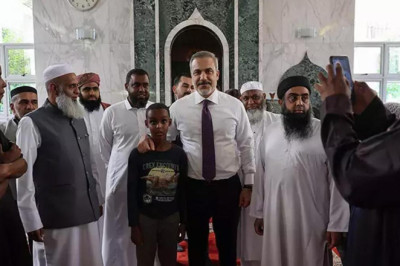 Dışişleri Bakanı Fidan'dan Güney Afrika'da cami ziyareti