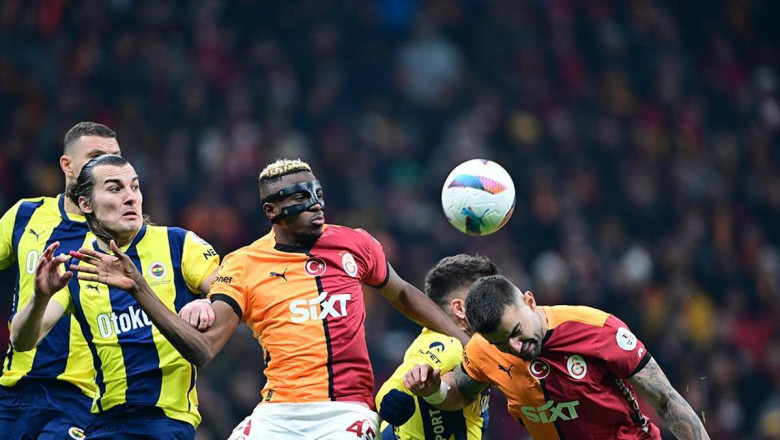 Galatasaray 0-0 Fenerbahçe Maç Özeti | Süper Lig'de dev derbide gol sesi çıkmadı