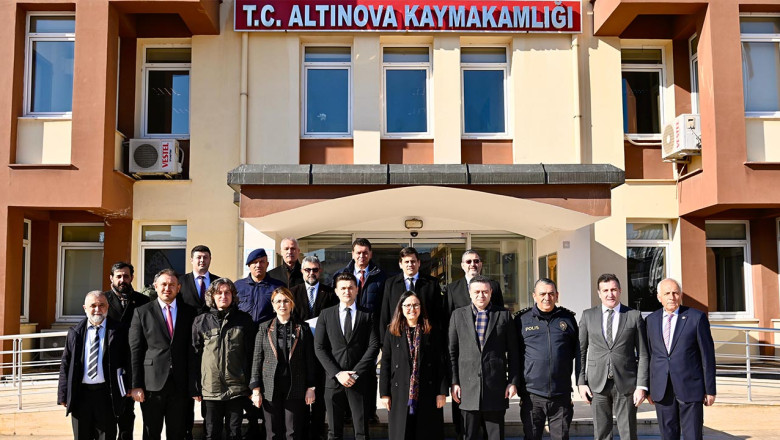 Yalova Valisi Dr. Hülya Kaya’dan Altınova’ya Ziyaret