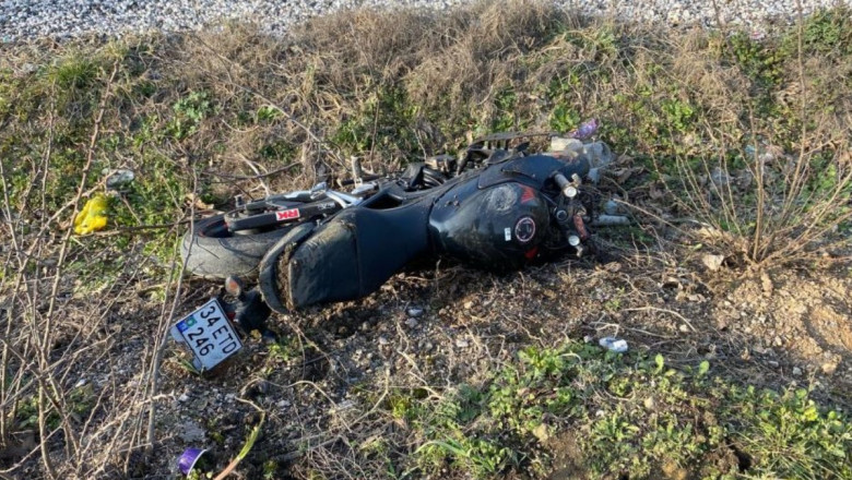 Çanakkale'de emanet aldığı motosikletle kaza yapan şahıs öldü