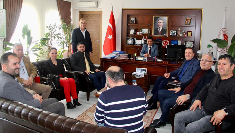 SÜSBİR Heyetİ İl Müdürü Selçuk Yaman’ı Ziyaret Etti