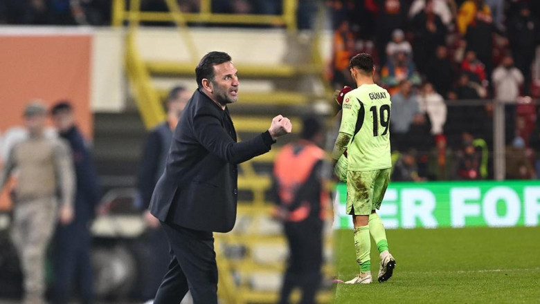 Alanyaspor – Galatasaray maçında gerginlik! Okan Buruk’tan tepki, kırmızı kart…