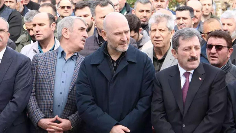 Süleyman Soylu'nun acı günü... Dayısını toprağa verdi