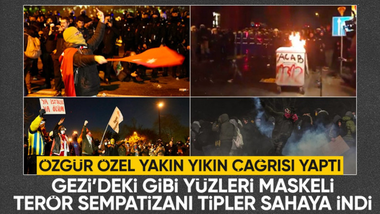 Saraçhane'de İmamoğlu protestoları: Polislere saldırdılar